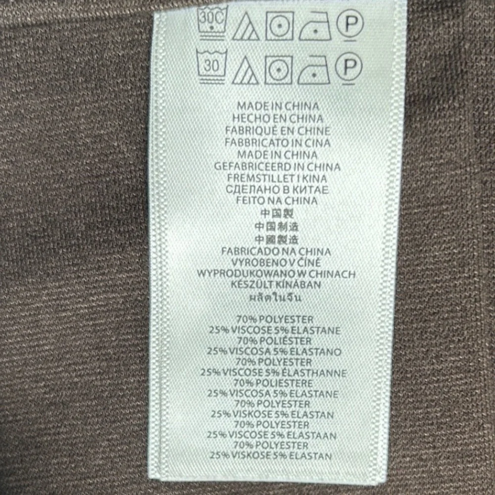 Michael Kors Womens Stretch Ponte Slim Straight Leg Pants Size 10 Brown Career